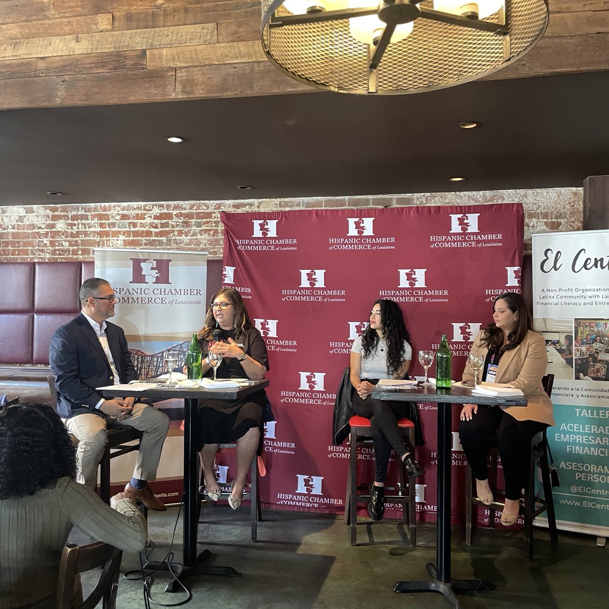 <a href="/ElCentroLa/">El Centro La</a> Panel starting now! 🗣️

Jose Garcia, Vision Nola
Carolina Munguía, SHIFT 
Cristy Cali; Cristy Cali Jewelry
AnaMaria Bech, <a href="/VivaNolaMag/">VIVA NOLA</a>