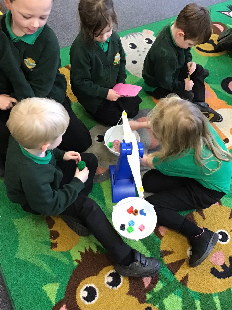 We’ve been doing amazing active maths in Reception recently. We’ve been learning all about measuring lengths and weights! Fantastic mathematical vocabulary being used too!