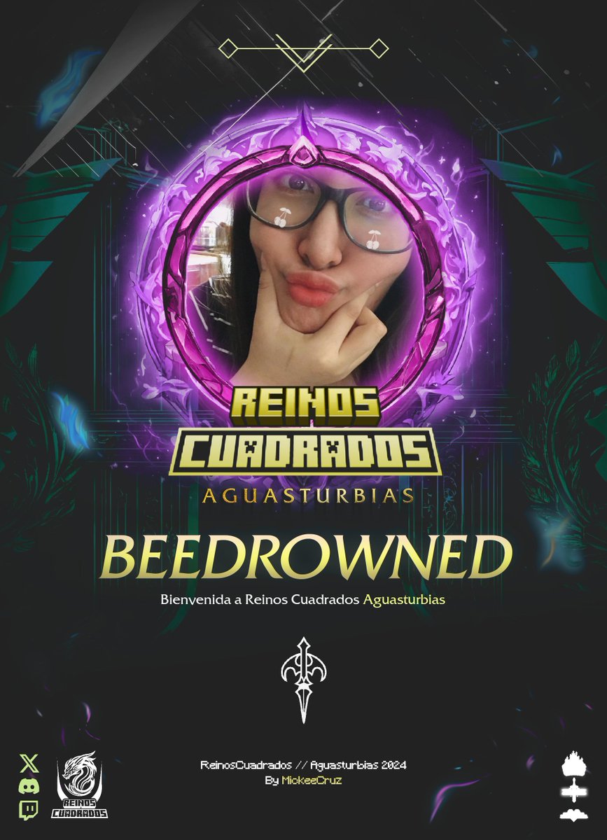 ReinosCuadrados's tweet photo. ⚓ ¡Damos la bienvenida a @bee_drowned a Aguasturbias! #Minecraft #minecraftserver #Twitch https://t.co/AKDyUR04NK