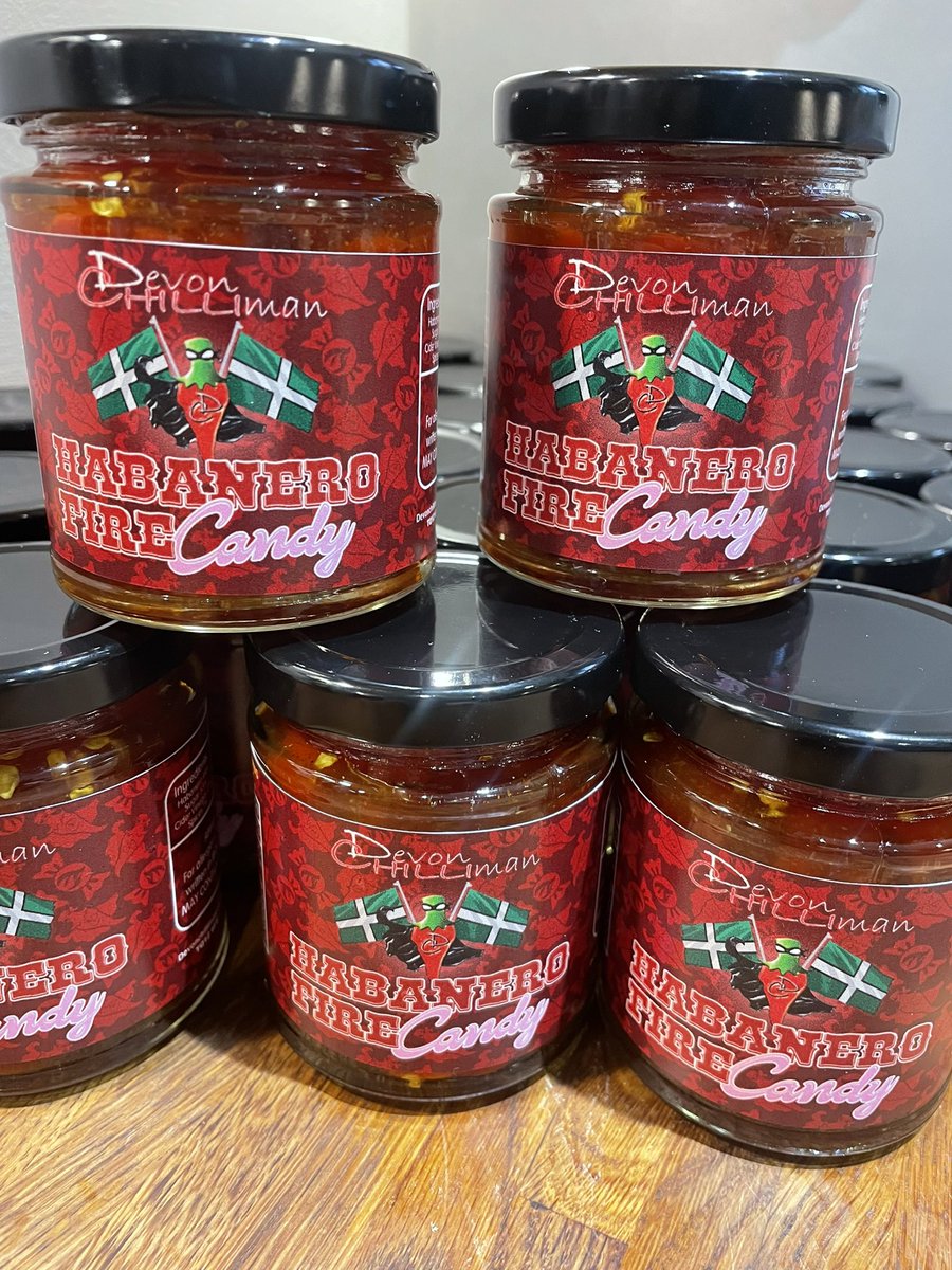 DevonChilliMan's tweet image. Habanero Fire 🔥 Candy 🍬 

BACK IN STOCK 

The ultimate deliciously tasty sweet &amp;amp; fiery hot snack, great with absolutely anything or eat straight from the jar as they are that good!

Grab yourself a jar now 👇

devonchilliman.co.uk/product/habane…