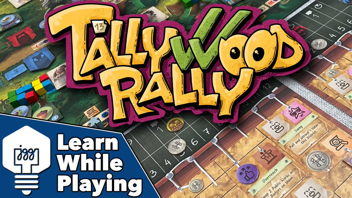 It's time to learn Tallywood Rally while actually playing it! Check it out here -> youtu.be/9GZo50awx-k