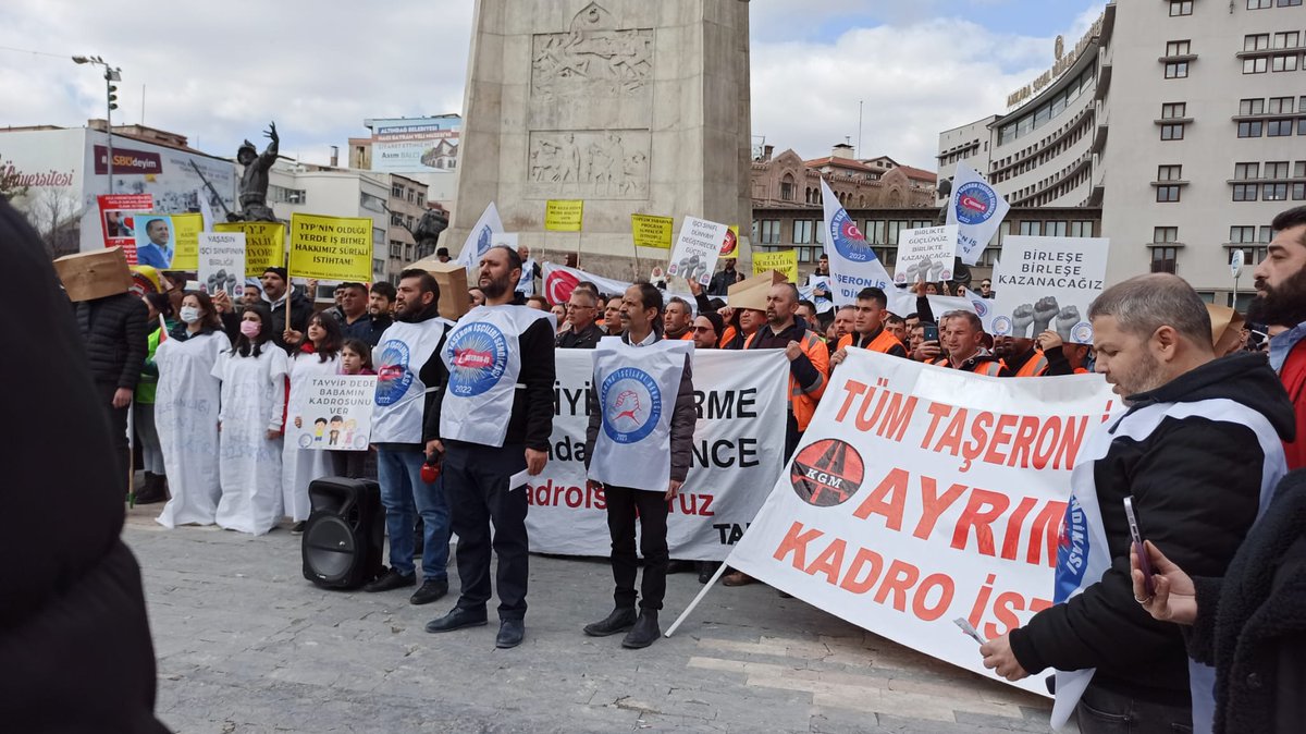 #iscininsonSECİMİ emeğimizin karşılığını istiyoruz