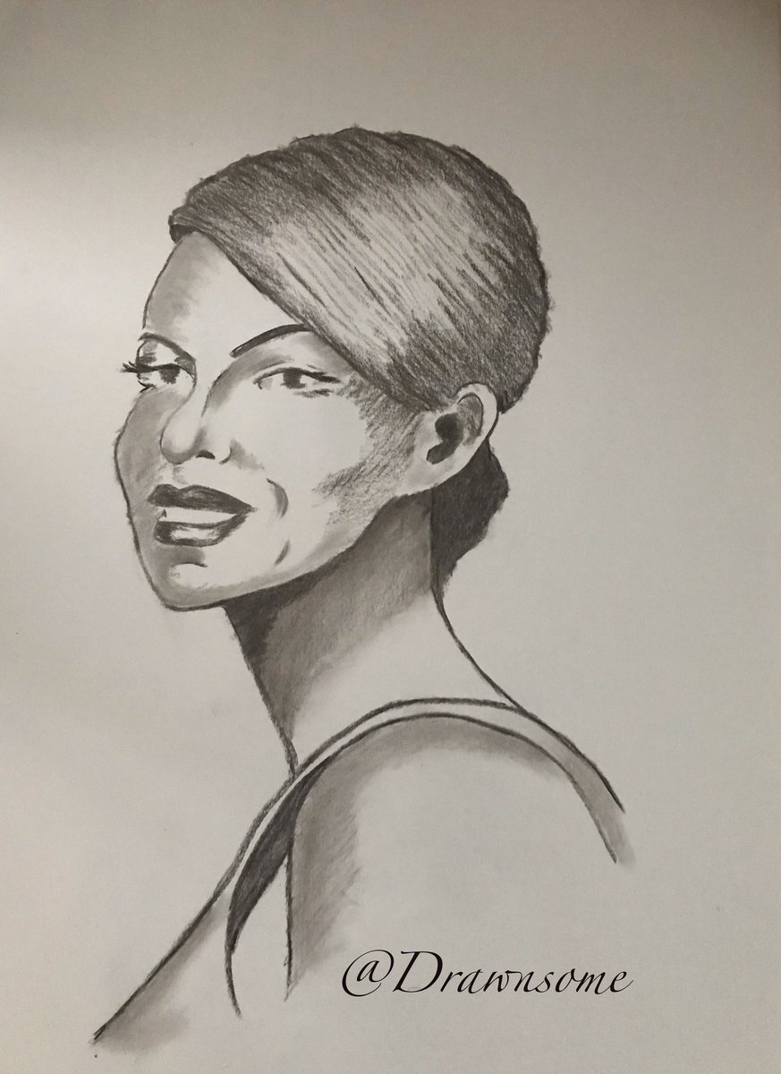 Drawnsome's tweet image. #CharcoalDrawing ✍🏻 😉 #smileon