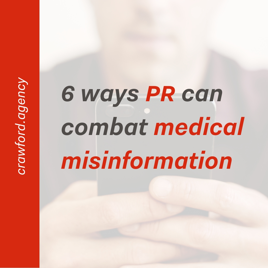 With so much medical misinformation online, how can healthcare marketers ensure patients receive accurate, timely information to help them make informed decisions about their care? Our latest blog explores 6 ways #PR can help combat inaccurate info: bit.ly/3PjQwPw