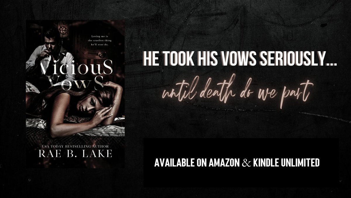 #NEWRELEASE
Vicious Vows by <a href="/RaeBLakeauthor/">RaeB.Lake</a>
A Dark Enemies to Lovers Crime Romance
Link: geni.us/ViciousV
#darkromance #romanticsuspense
