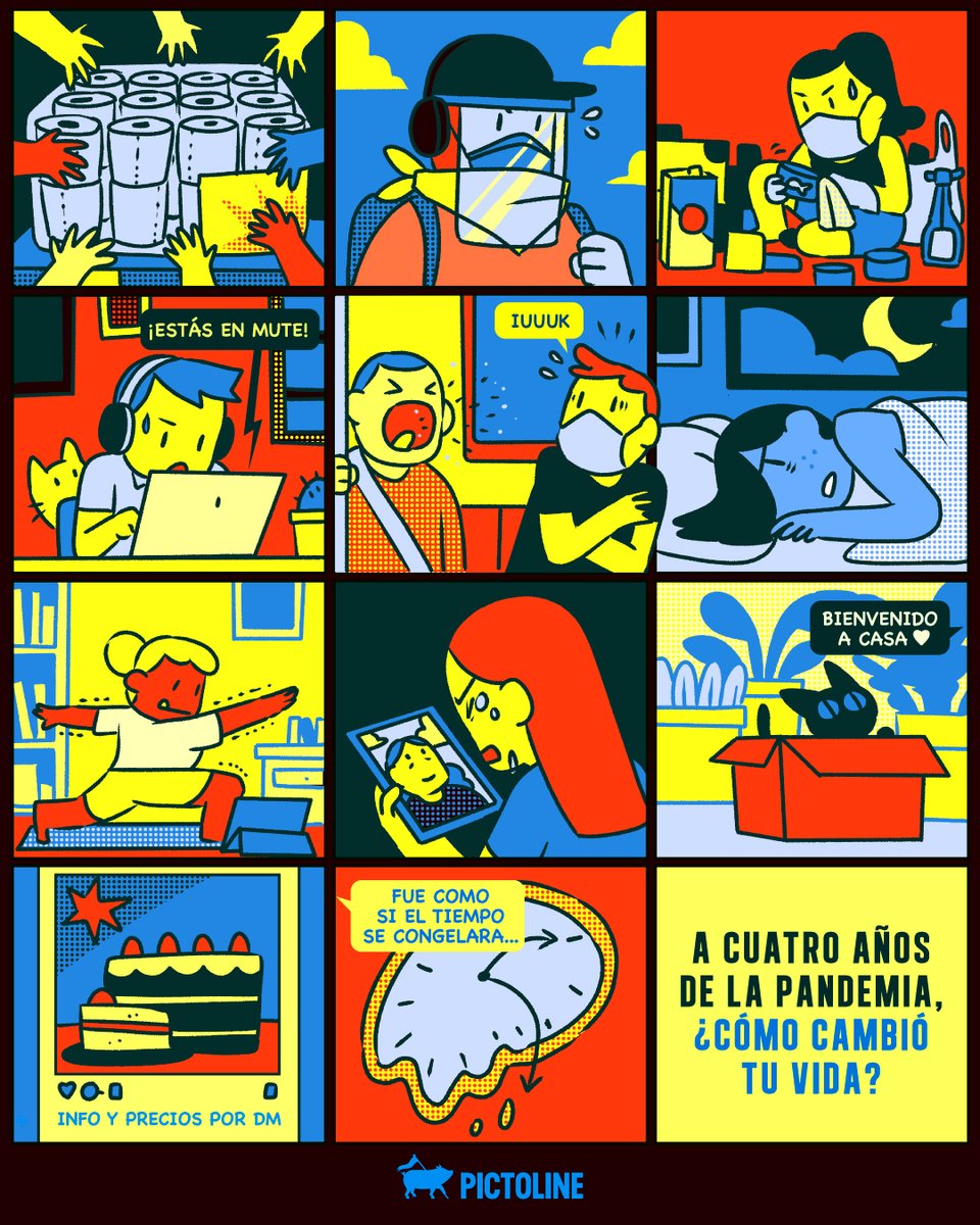 pictoline's tweet photo. Es real, ya pasaron 4 años desde que el mundo se puso de cabeza por la #pandemia ⏳😷🌎
#Covid19 #COVID https://t.co/6u7MxN1ZyR