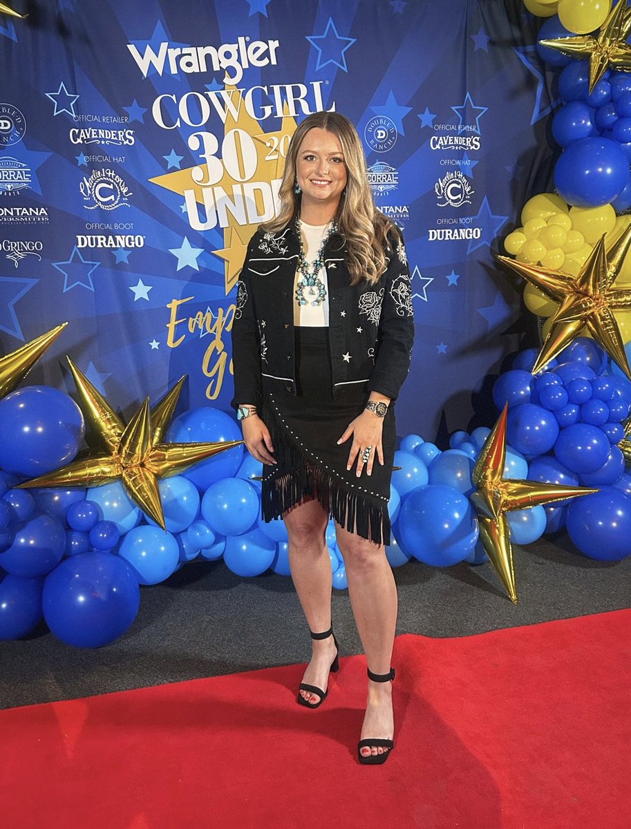 Shelby Rasmussen, coordinator of operations, sponsorships and events for Learfield College Rodeo, was honored at the Cowgirl Magazine Gala in Fort Worth, Texas, on March 8 for her inclusion in the 2024 @COWGIRLmagazine 30 Under 30 list, presented by @Wrangler. Join us in…