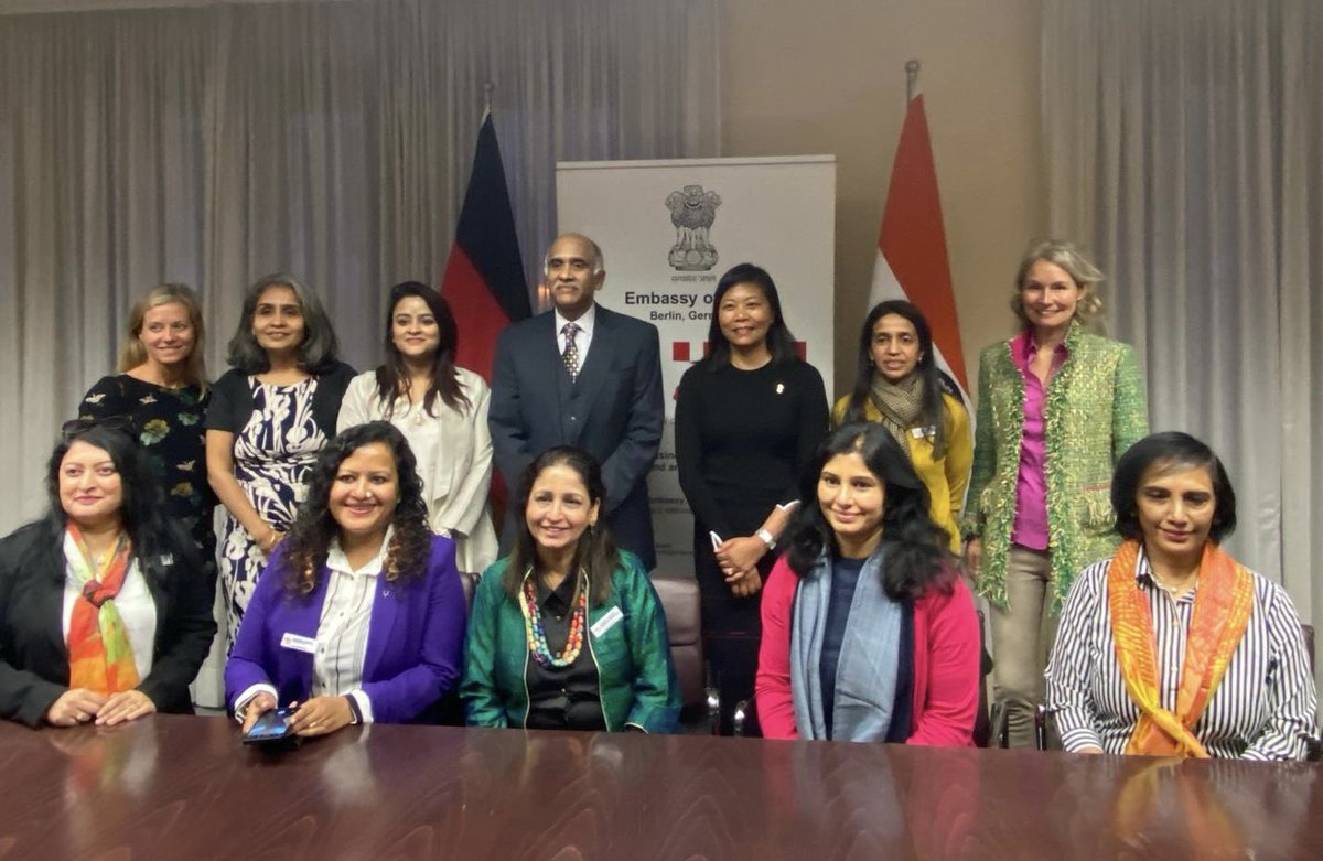 JakhaluHekani's tweet photo. On invitation of the German Govt @GermanyDiplo, privileged to represent Govt.of Nagaland on Female Leadership programme.Had a wonderful conversation with Amb.P.Harish  @eoiberlin on Indo-German relation.We discussed how Germany can be part of the 25th anniv of Hornbill Fest. https://t.co/6osqIFJ1TB