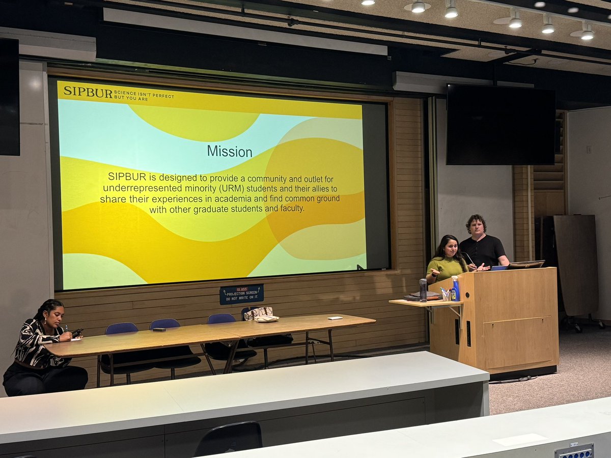 SIPBURUCSD's tweet image. A very big thank you to Dr. Puritty who led our first Seminar, “The Arduous Path” 🙌🏽 We are so happy to have learned from one another &amp;amp; provided a safe space for people that are traditionally underrepresented in science along with our allies 🫶🏽