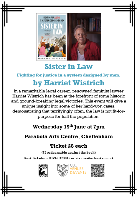 RossiterBooks's tweet image. Celebrating women everywhere #WomensHistoryMonth 
We have some fantastic events coming up featuring inspiring women
@cloverstroud @HWistrich @philippaforrest 

#Cheltenham @CLCVenues
