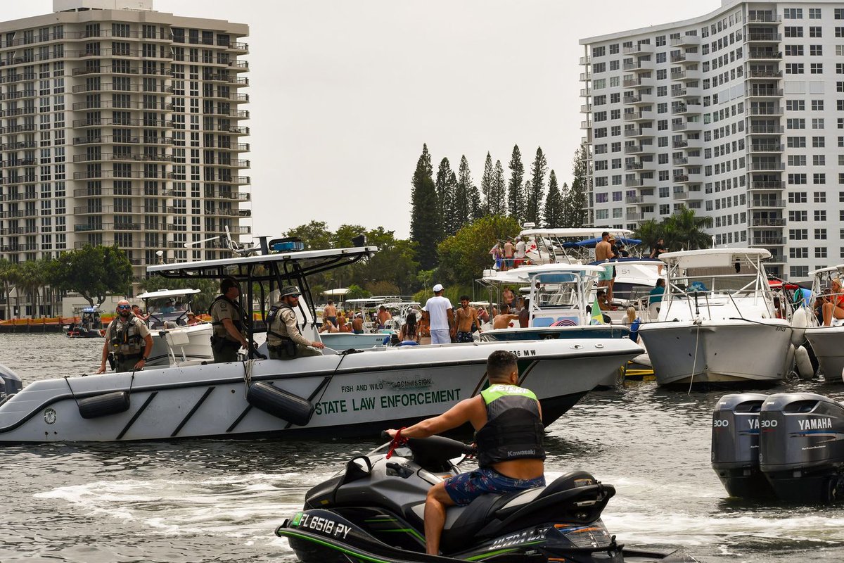 Our officers are out in full force with our law enforcement partners this spring break to keep visitors and residents safe. 

Officers will be patrolling to promote safe boating, removing unsafe operators from the water who are boating under the influence, and enforcing Florida