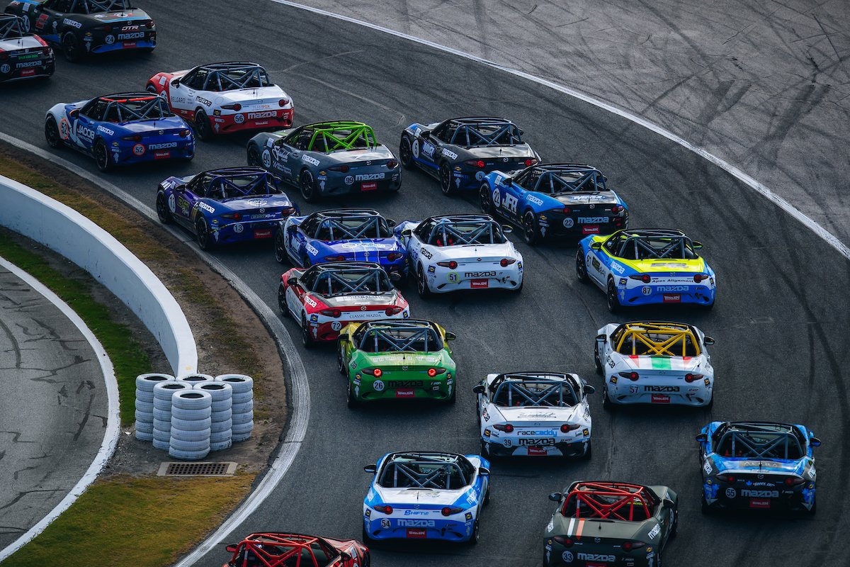 📌 Bookmark it
⏰ Set an alarm

#MX5Cup Race 1, Thursday, March 14, 1:05pm ET
youtube.com/live/BBUMdCls_…

#MX5Cup Race 2, Friday, March 15, 11:15am ET
youtube.com/live/h-mE6yeFF…