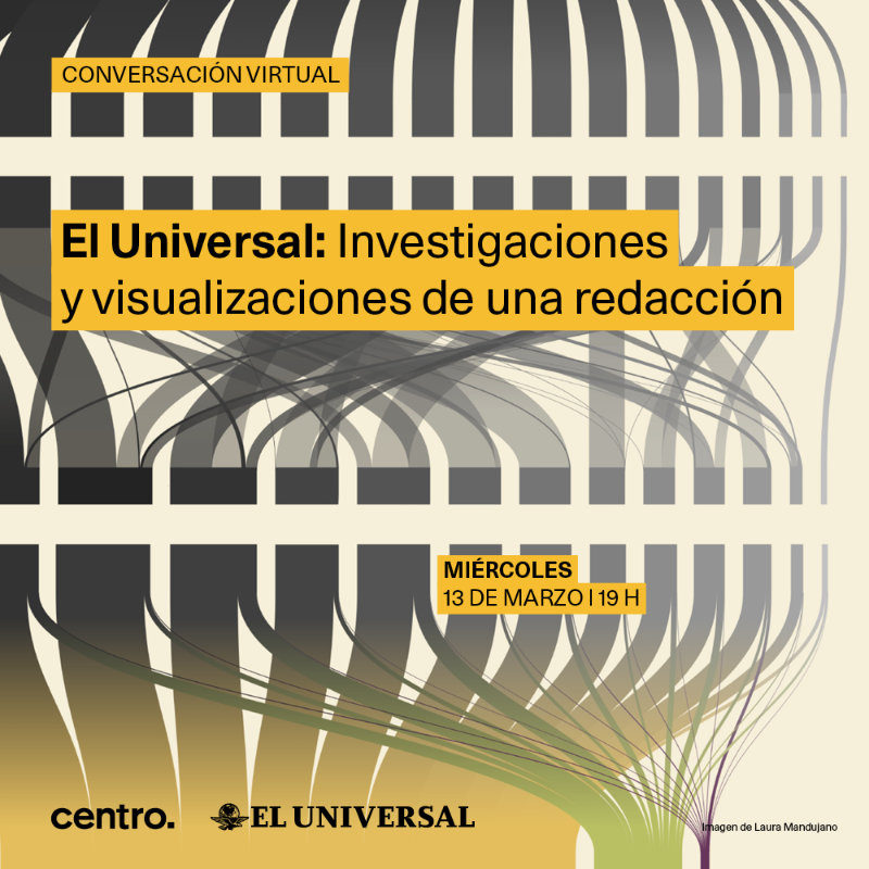 centro_news's tweet photo. ¿Te gustaría mejorar tus habilidades de redacción en cuanto a la investigación y visualización de datos en el contexto mexicano?

Ven a esta conversación con Daniela Guazo, coordinadora de la Unidad de Datos de El Universal, y Silber Meza, editor de la Unidad de Investigación.