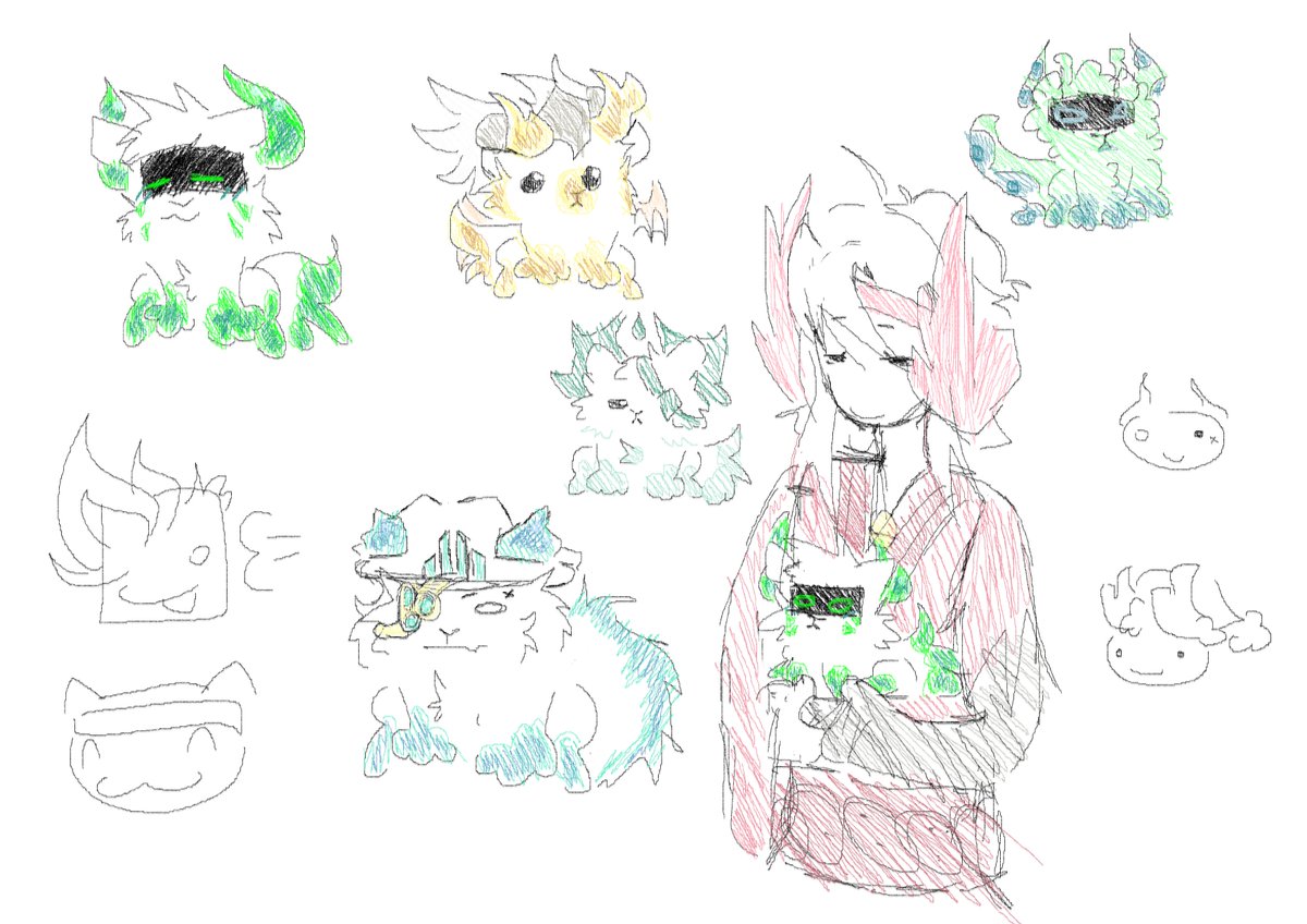 SoplLURGE's tweet image. phightkittens #boombox #astrobox #rifle #scythe #medkit #vinestaff #valk #doodle #phighting #phightingart #meow