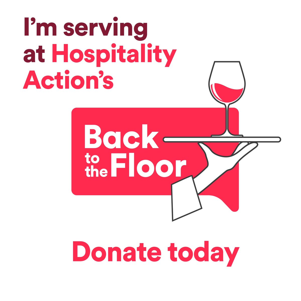 I am serving at #BTTF6 please help me raise funds for the amazing <a href="/HospAction/">Hospitality Action</a>  even though my waiting skills are a little rusty  tpjr.us/dannypecorelli