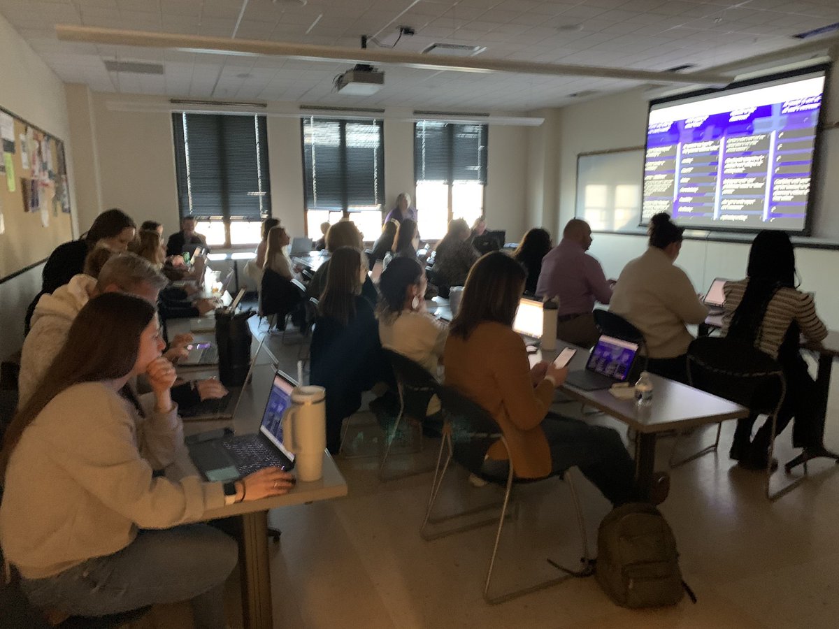 #NJECC Standing Room Only!  Well done Cait and Andrew!