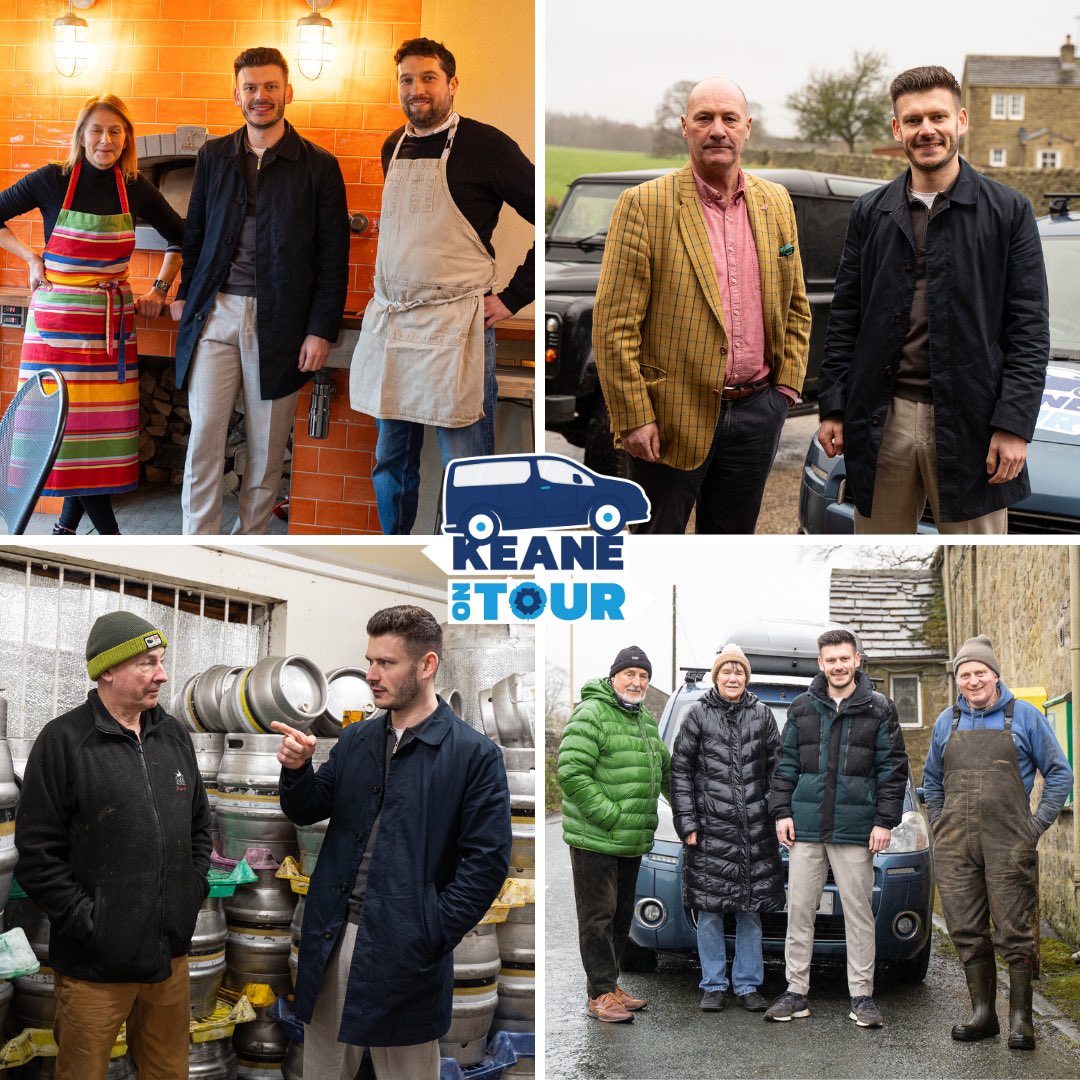 The grand tour continues with…

🍻 Richard from Dark Horse Brewery
🍰 Rachel and Jake at Riverbank Burnsall
🌳 Ben Heyes, @bolton_abbey Estate Director
🤝 And the villagers of Eastby

#Keane4Mayor #KeaneOnTour