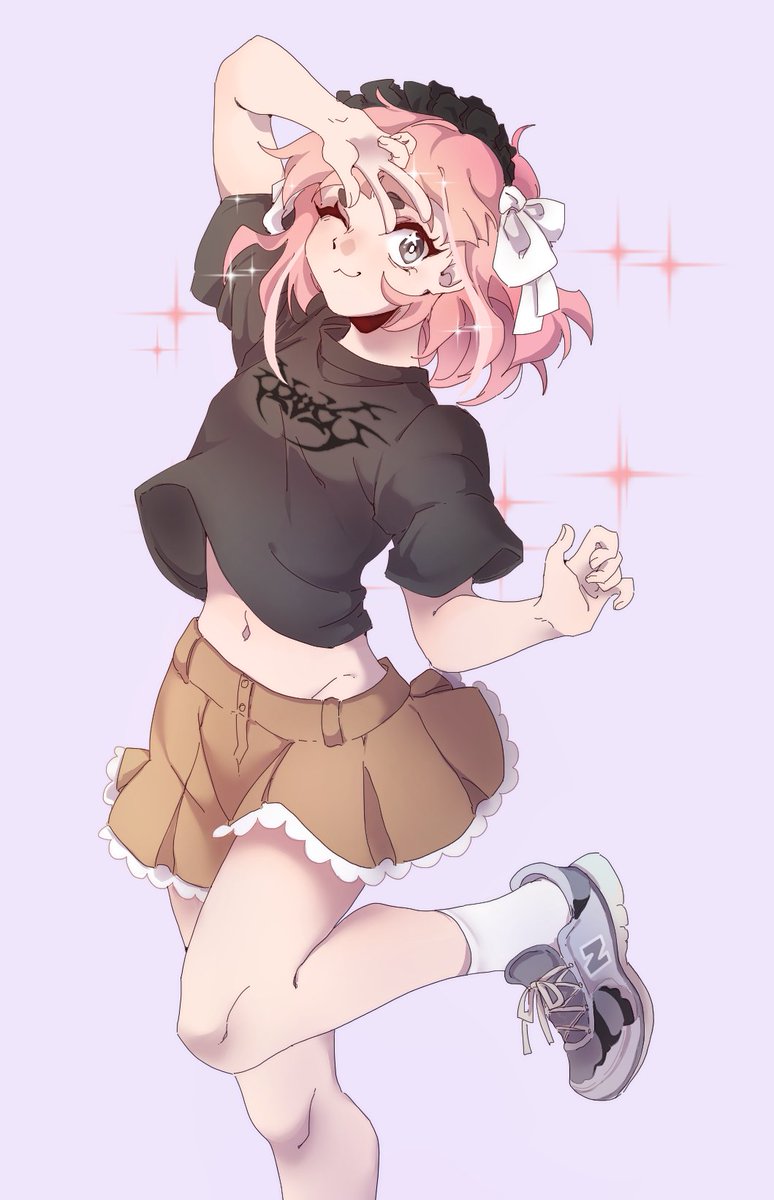 A commission of my favorite @aikovirtual nft made by my sister! ˚₊‧꒰ა ☆ ໒꒱ ‧₊˚