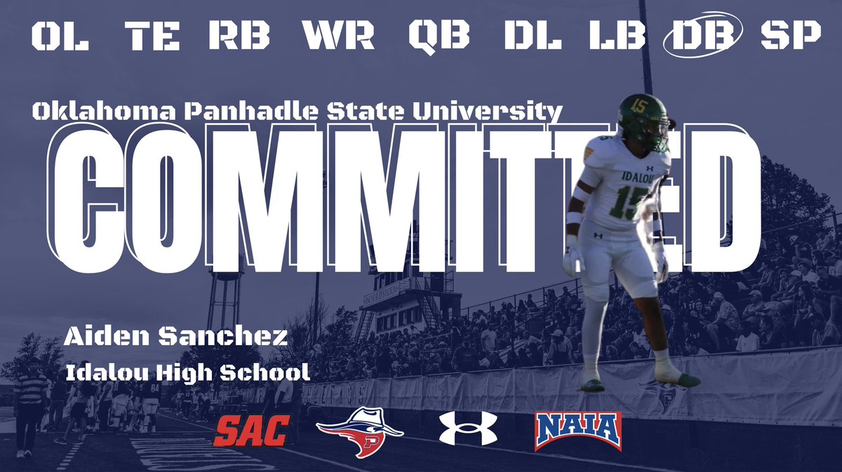 Glad to announce that I have COMMITTED to @OPSUFootball I would like to thank my Coaches and friends and most importantly my family! @coachbanthony @T_Brockman @c38w @CoachWhiteDB1 @CoachKKerns