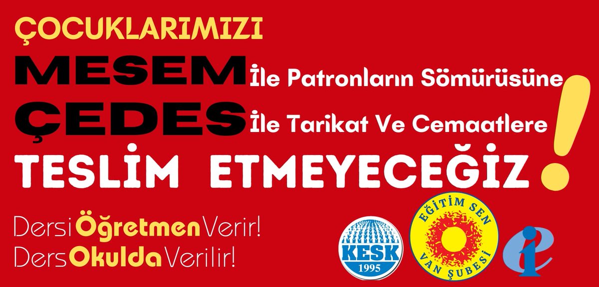 DERSİ ÖĞRETMEN VERİR! DERS OKULDA VERİLİR! #öğretmenokulda