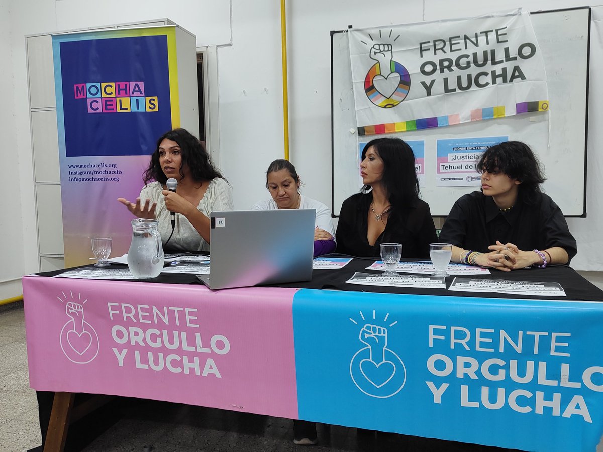 MochaCelis's tweet photo. 🏳️⚧️ En el día de ayer se llevó a cabo en la Mocha Celis el “Encuentro Federal: Justicia por Tehuel de la Torre. A 3 años de su desaparición.”
✊🏽 Este encuentro estuvo a cargo del Frente #OrgulloyLucha y la Asociación #FamiliaresyAmiguesdeTehuel en nuestra Asociación Civil. https://t.co/hhj8XaUFPF