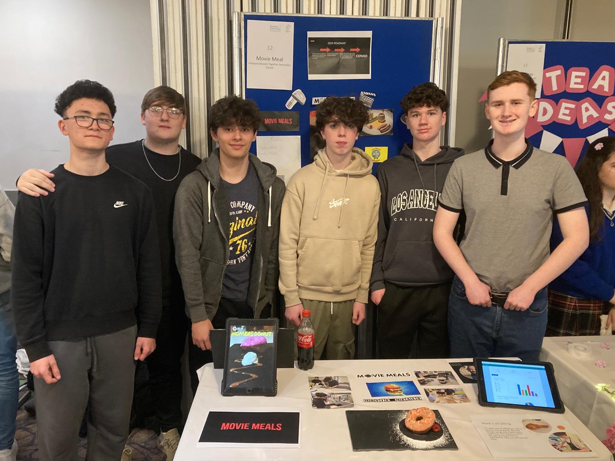 FirhouseETSS's tweet photo. We are very proud of our 4 teams competing in the Senior and Intermediate categories of the Sourh Dublin Regional Final of the  @studententprog today. Good luck to all involved! #studententerprise @leosou https://t.co/tDD0zQMeCS