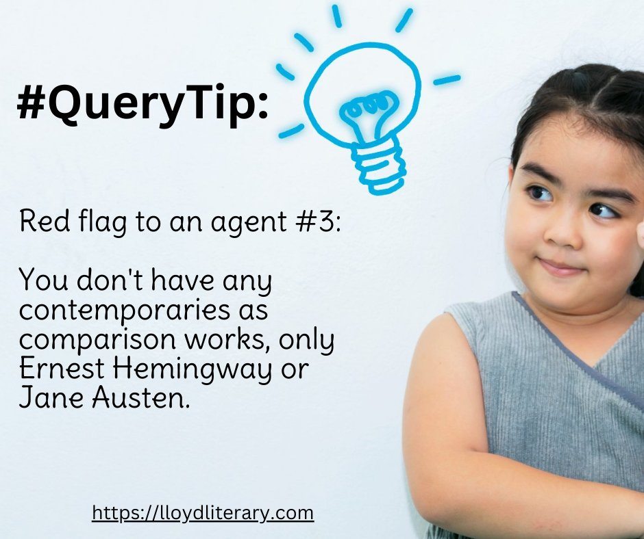 lloydliterary's tweet image. #querytip #queryletter #literaryagents #agentquery

lloydliterary.com/agent-query-vi…