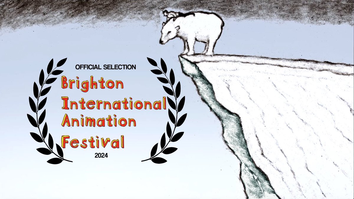 Great to hear that Inner Polar Bear is in the official selection at Brighton International Animation Festival on Saturday 6th April in The (Un)Natural World programme and nominated for the Best UK Film award. @brightonanimation @britishfilminstitute
