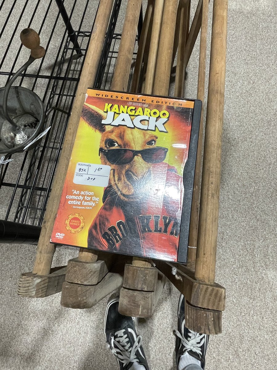 at the antique mall