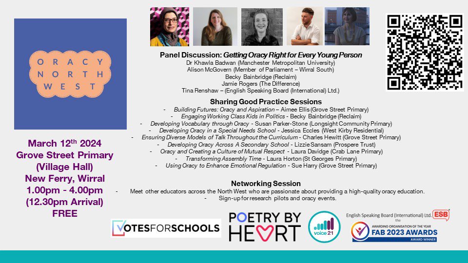 Miss M (@uks2teacher) on Twitter photo A really fascinating afternoon with <a href="/OracyNorthWest/">Oracy North West</a> listening to a wonderful panel of speakers discussing oracy in schools before hearing from so many amazing advocates who shared good practice. My notebook is FULL of ideas. Thank you, everyone! ๐ฃ๏ธ A really fascinating afternoon with <a href="/OracyNorthWest/">Oracy North West</a> listening to a wonderful panel of speakers discussing oracy in schools before hearing from so many amazing advocates who shared good practice. My notebook is FULL of ideas. Thank you, everyone! ๐ฃ๏ธ
