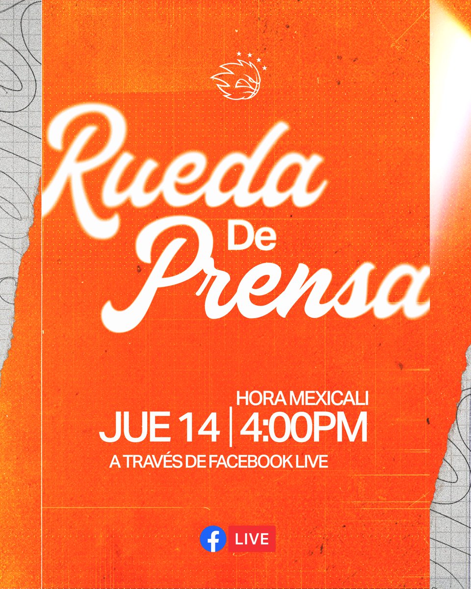 Queremos contarte de los primeros detalles de la temporada 2024🔥 ¡Nos vemos este jueves por Facebook Live! #Mexicali