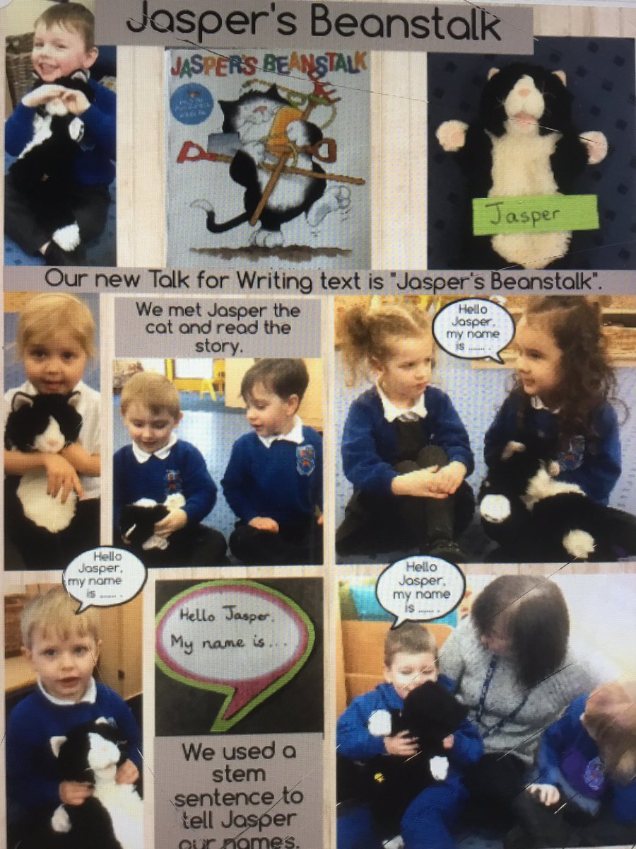 Nursery loved meeting Jasper the cat puppet to start off our new Talk for Writing text. #WWPAEYFS #WWPALITERACY