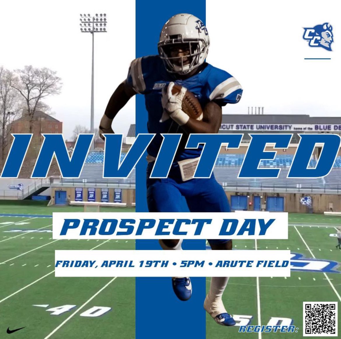 AlbMic__'s tweet photo. Thank you @CoachLecht for the Prospect Day invite and spring practices. Can’t wait to get on campus! @CCSUfootball @DanversFootball https://t.co/VeslOlHHKT