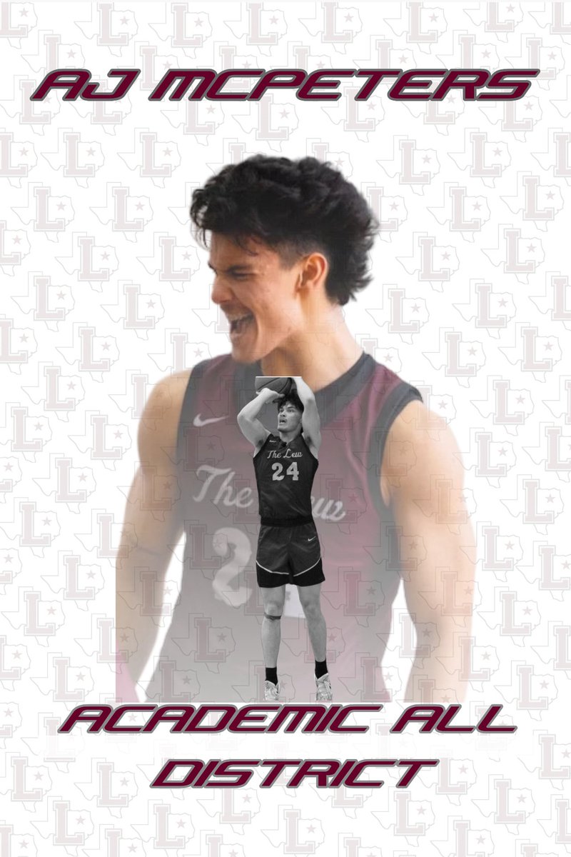 CONGRATS AJ MCPETERS!- ACADEMIC ALL DISTRICT
#AGNB #EWYK #NOTJUSTANATHLETE