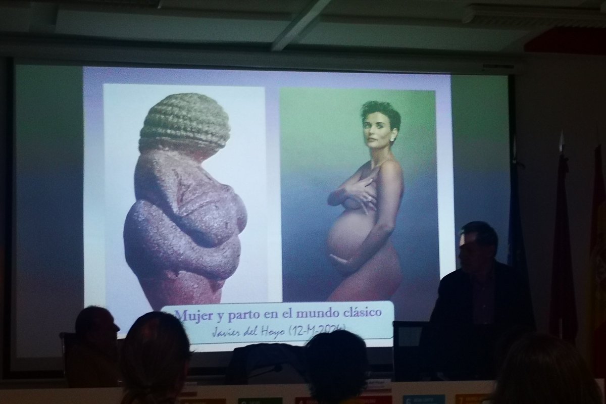 Mujer y parto en el mundo clásico, dentro del curso "LA MUJER EN LOS TEXTOS GRIEGOS Y SU REPRESENTACIÓN EN EL ARTE" en el CTIF Madrid-Este