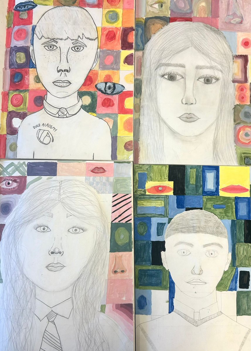S2 pupils have been creating self-portraits inspired by the art styles of Chuck Close. They have used a mix of pencil and paint to build on their understanding of materials and create the striking portraits. #art #creative #chuckclose #design #expressivearts <a href="/DyceAcademy/">Dyce Academy</a>