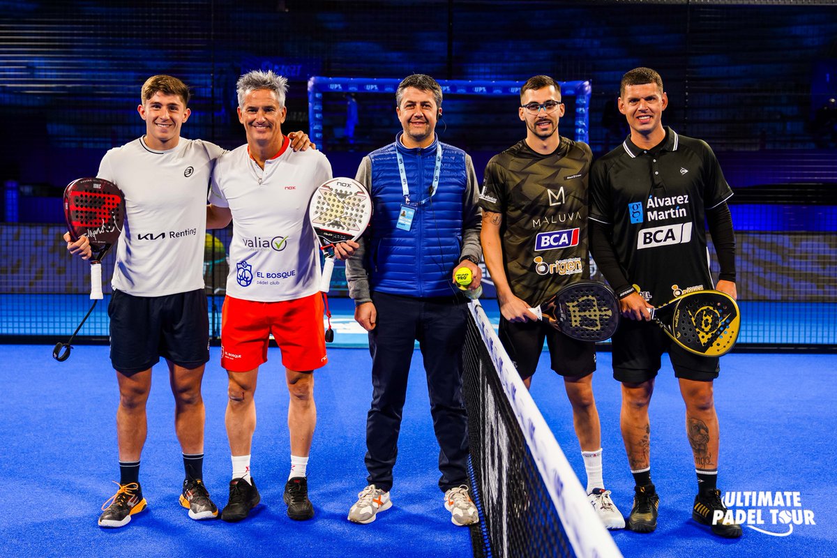 #UPTLeganés🥒 1/16 FINAL 🚹 Masculino PISTA CENTRAL ⚪ José Jiménez Casas & Miguel Lamperti 🆚 ⚫ Ramiro Moyano & Francisco Marnuel Gil 📱 youtube.com/@ultimatepadel… 📍La Nueva Cubierta #UltimatePadelTour #UPT #padel #LiberaTuPasión