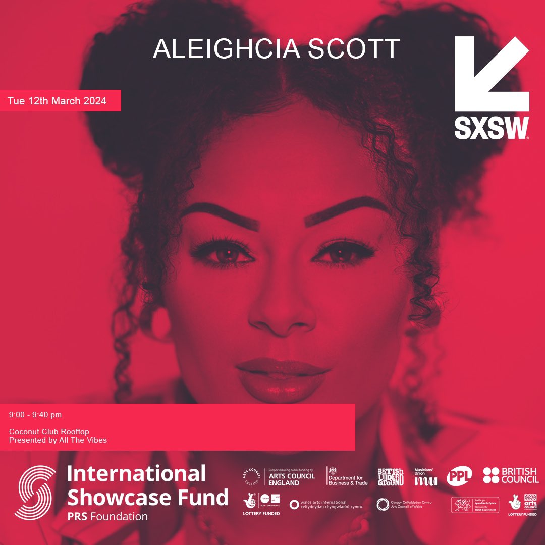 PRSFoundation's tweet photo. More #ISF performances TODAY @sxsw #SXSW2024 #UKSounds from one of Reggae’s brightest stars to Scottish post-punk post-hardcore & more @AleighciaSings to @humour_music @divorce_hq @fabipalladino @chartreuse_band @CosmoPy_ @jeshi100 🔉
https://t.co/wd5bwFJ5CX https://t.co/N2mqyH4ZhD