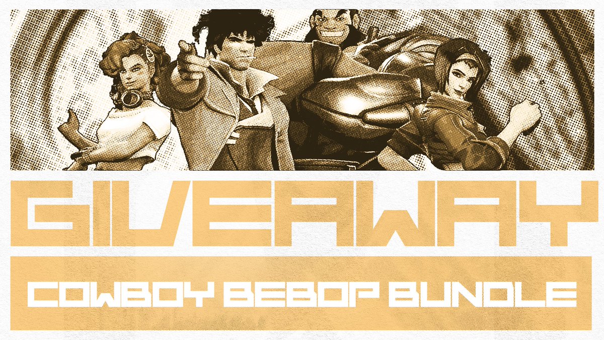Timeless_OW's tweet image. Overwatch 2 x Cowboy Bebop has arrived! 🤠

We're giving away the Overwatch 2 x Cowboy Bebop Mega Bundle!

How to enter:
1⃣ Follow @Timeless_OW 
2⃣ Like and Retweet this tweet
3⃣ Tag a friend for a bonus entry!

#ShatteredTime⏳ | #Overwatch