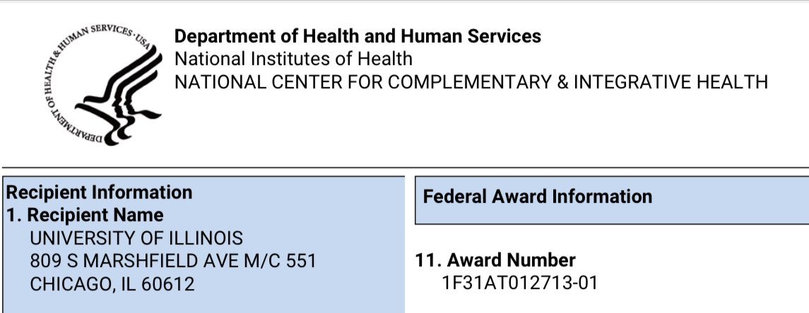 so excited to share that i’ve been awarded an F31 from the NCCIH to continue studying the aristotelia alkaloids!! a huge thank you to @TheRileyLab who showed me how cool natural products are and made this possible.