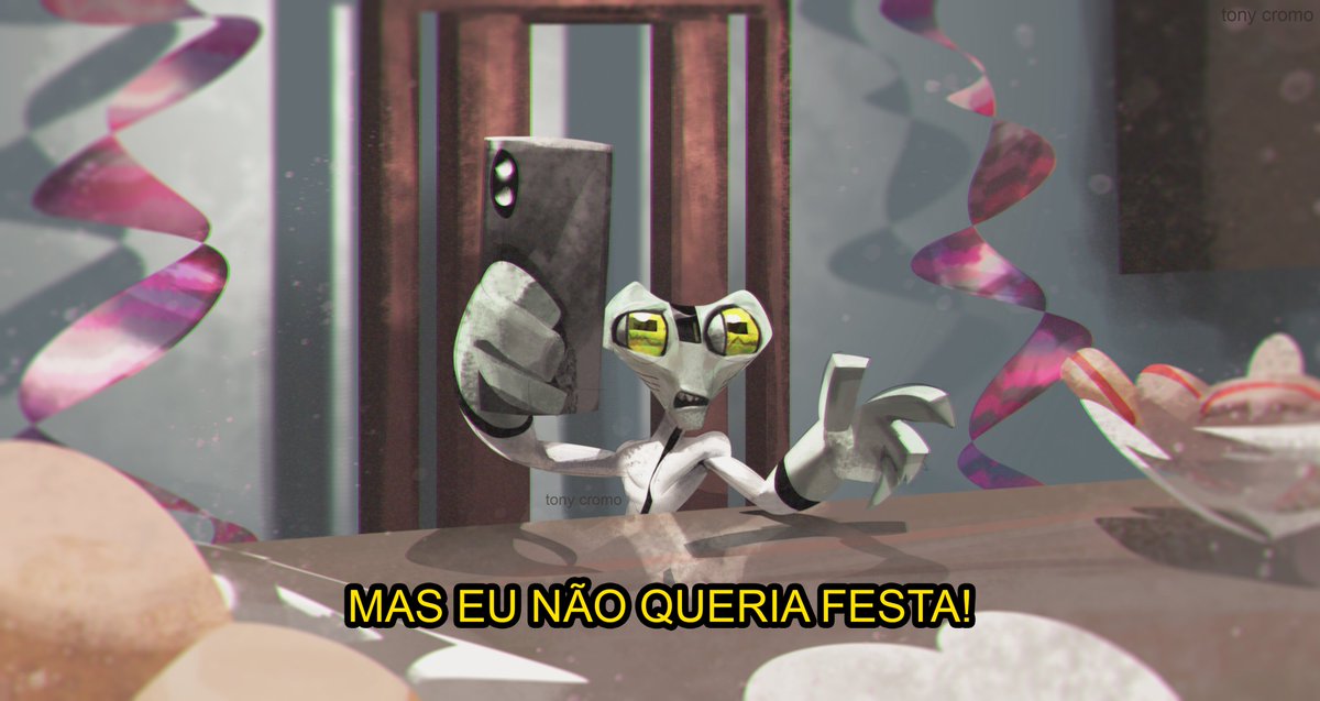 MAS EU NÃO QUERIA FESTA