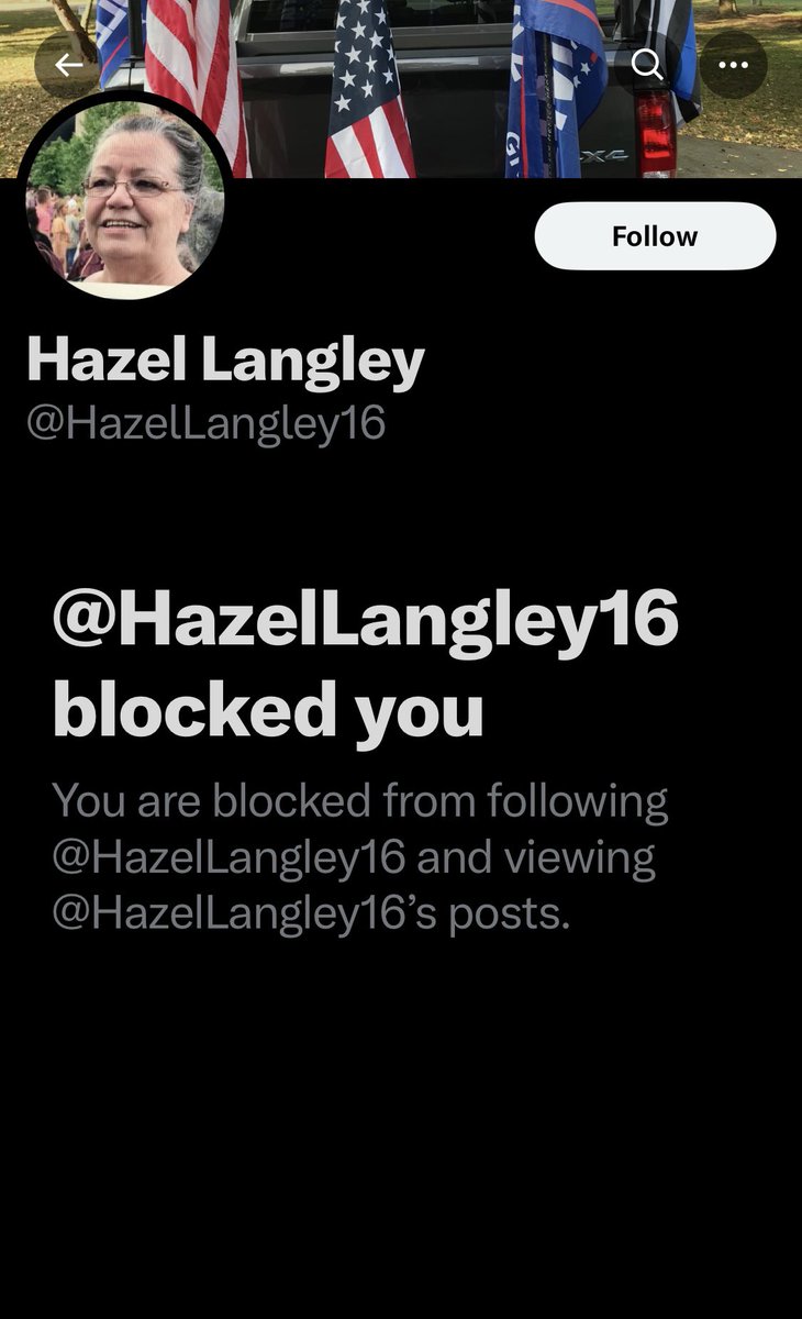 IrishMsKelly's tweet photo. Hazel thinks Trump &amp; his family has sacrificed so much for America. I guess she didn’t appreciate my difference of opinion. https://t.co/06U8WsN0yl