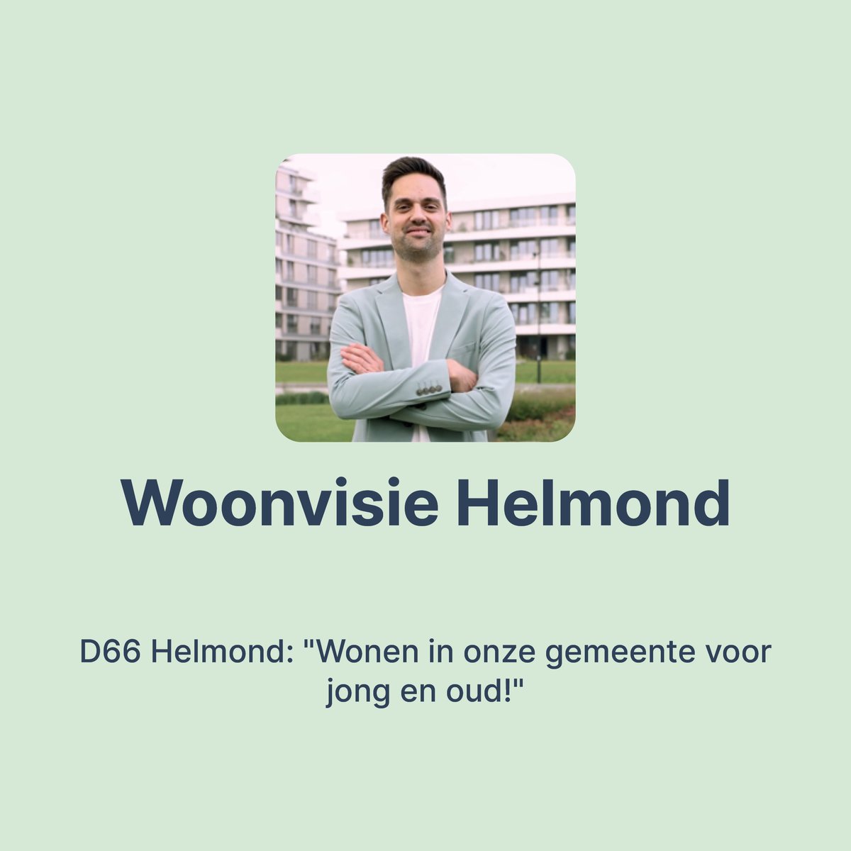 D66Helmond's tweet photo. 𝗪𝗼𝗼𝗻𝘃𝗶𝘀𝗶𝗲 𝗛𝗲𝗹𝗺𝗼𝗻𝗱 🏘

Gisteren kwam de woonvisie als bespreekstuk in de gemeenteraad. Onze fractievoorzitter @JochemvdBogaard had een bijdrage mogen leveren namens D66 Helmond over dit onderwerp. Hierbij onze speerpunten over wonen in Helmond✅

#D66 #Helmond https://t.co/q1s4y5pg2N