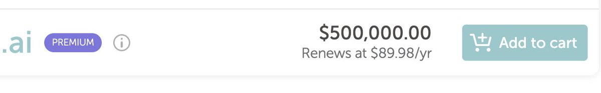 omar_nava's tweet photo. Ok it looks like this domain is a little expensive https://t.co/oW8IsPRSU5