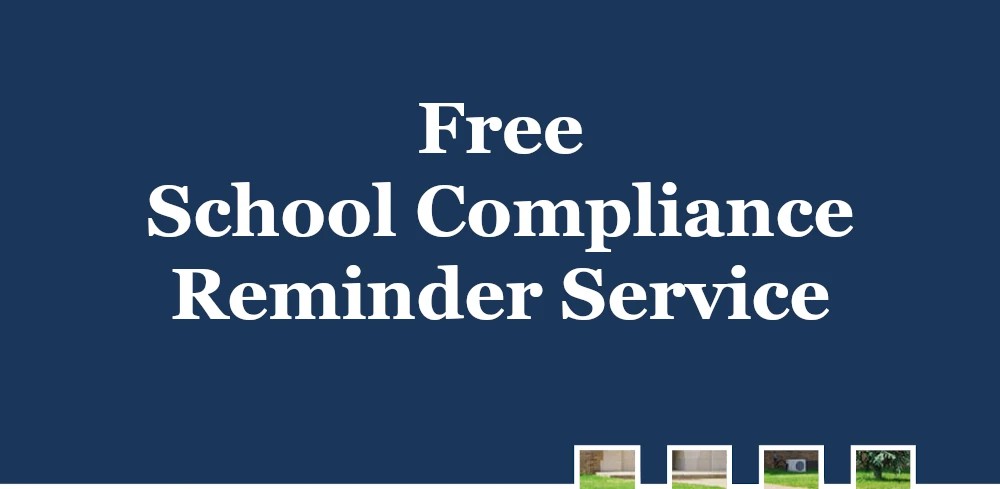 Our Free School Compliance Reminder Service provides you with another level of support and has a number of advantages.

Read more 👉 casserlypm.co.uk/school-propert…

#FreeSchoolComplianceReminderService #SchoolComplianceReminderService #SchoolPropertyManagement #SchoolCompliance