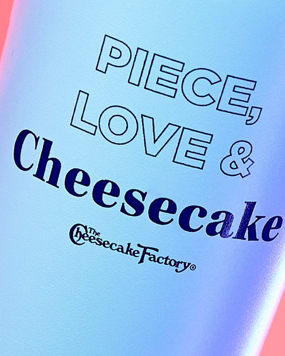 Cheesecake tweet picture