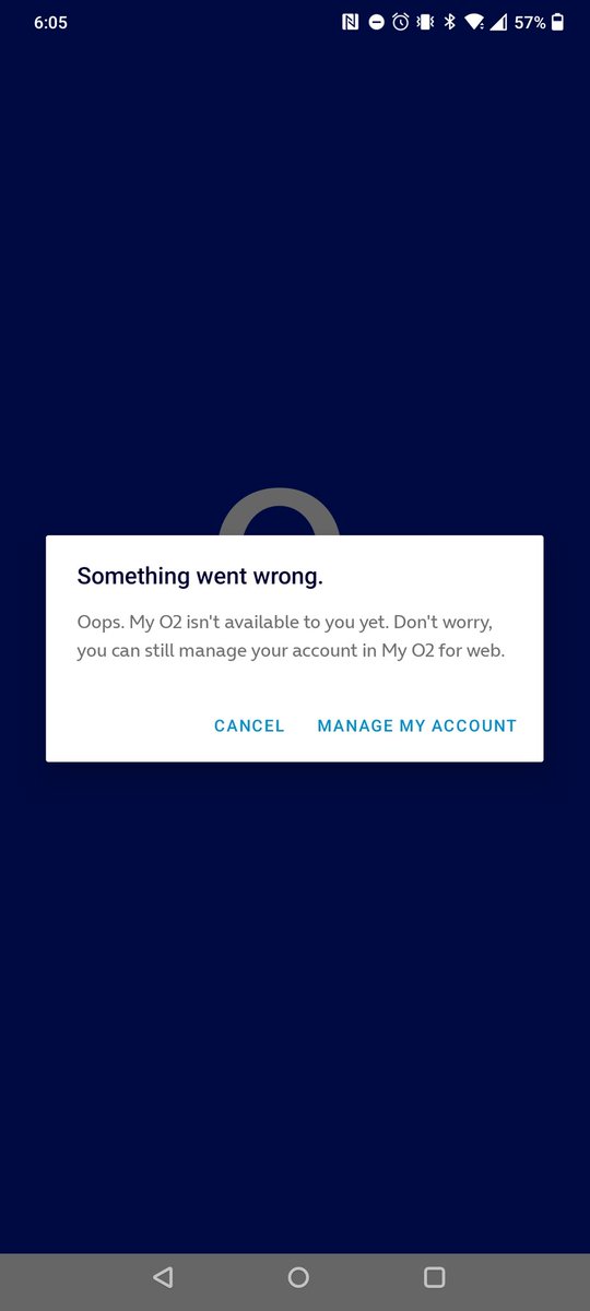 Jellyflurb's tweet photo. This also appears when I try the app https://t.co/ikVFNunScI