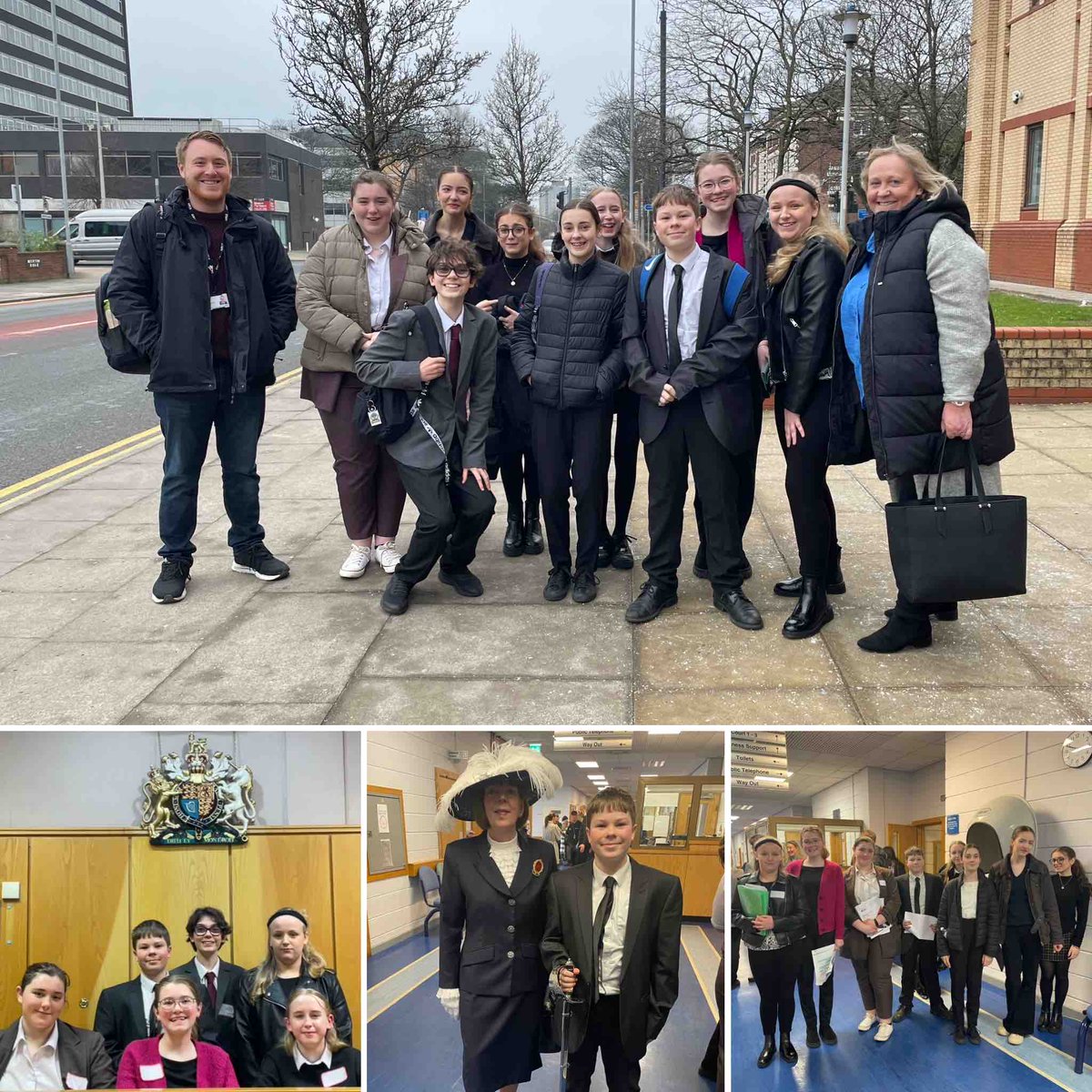 qphschester's tweet photo. Guilty or not guilty! That decision is with our group of Year 7 &amp; 9 students who competed in 2 mock trials against 5 other schools at Sefton Magistrates Court on Saturday, taking on the role of magistrates, prosecuting lawyers &amp; defence lawyers! #learningoutsidetheclassroom https://t.co/YfwkxutU5t