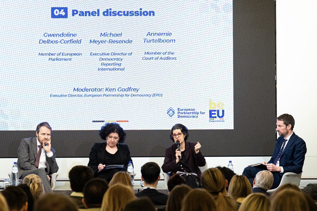 🇧🇪🇪🇺 The Belgian Presidency together with <a href="/EPDeu/">EPD - European Partnership for Democracy</a> organised a seminar on the special report of the <a href="/EUauditors/">European Court of Auditors</a> concerning the  Rule of law and the EU budget. 

Some food for thought on how and where the EU-framework could be further improved!

#EU2024BE