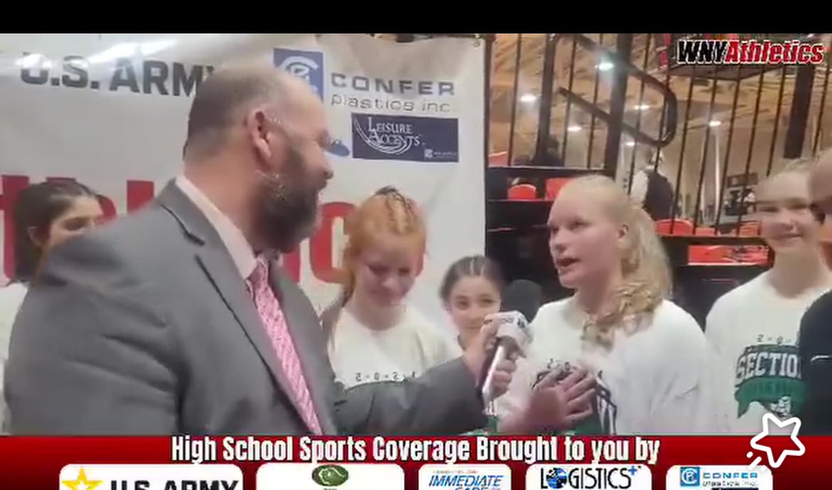 Big shout out to the heart of our defense @Alyssa10735 for making 2nd team all league! Alyssa scores 9 pts / game, plays lock down defense, and is one of the most positive kids I know! Huge part of our success!! Congrats 32! @Alyssa10735